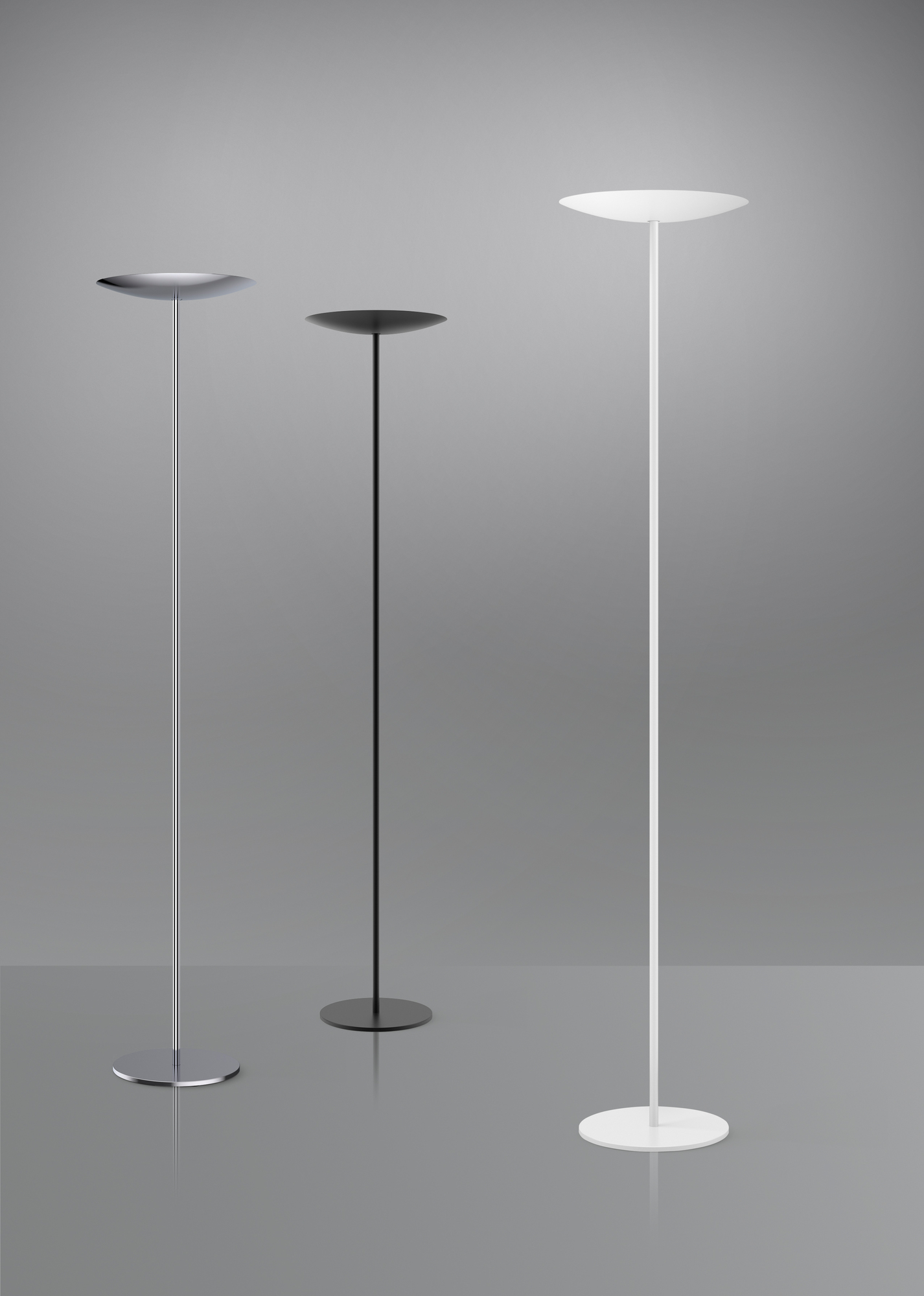 Classic LED Stehleuchte Belux Schwarz