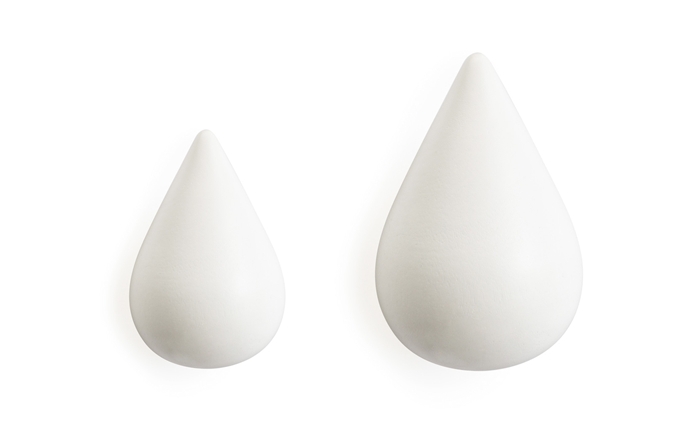 Dropit Hooks 2er Pack Garderobenhaken SCHWARZ / LARGE Normann Copenhagen EINZELSTÜCK