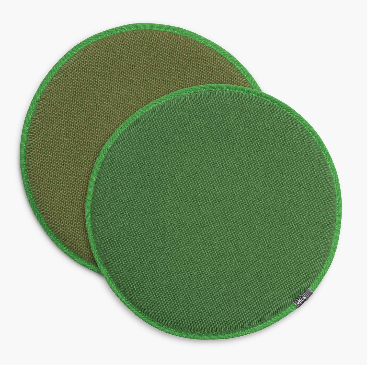 Seat Dot Sitzkissen grün-forest / classic grün-cognac Vitra EINZELSTÜCK