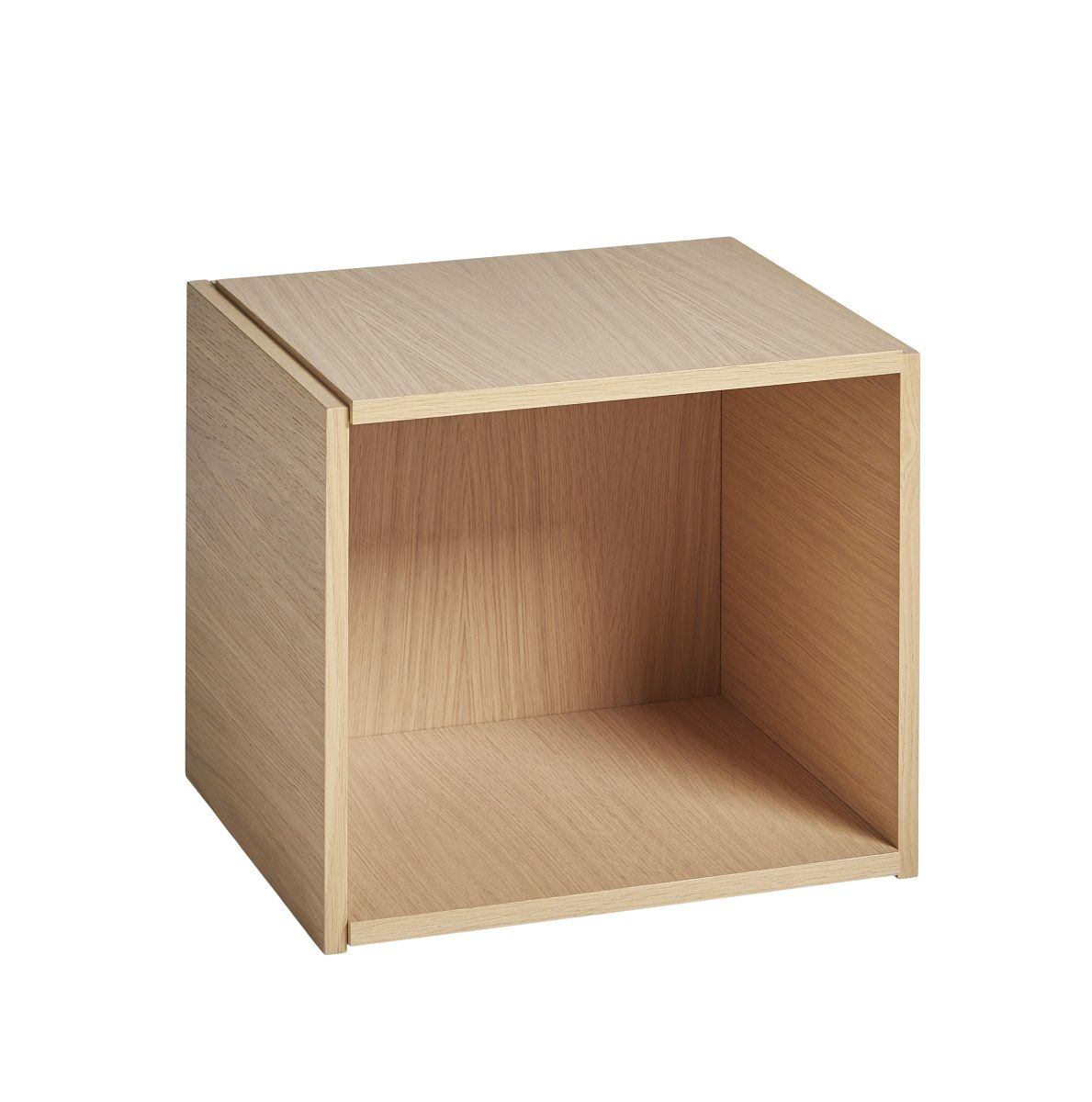 Bricks Cube Open Regal Woud 