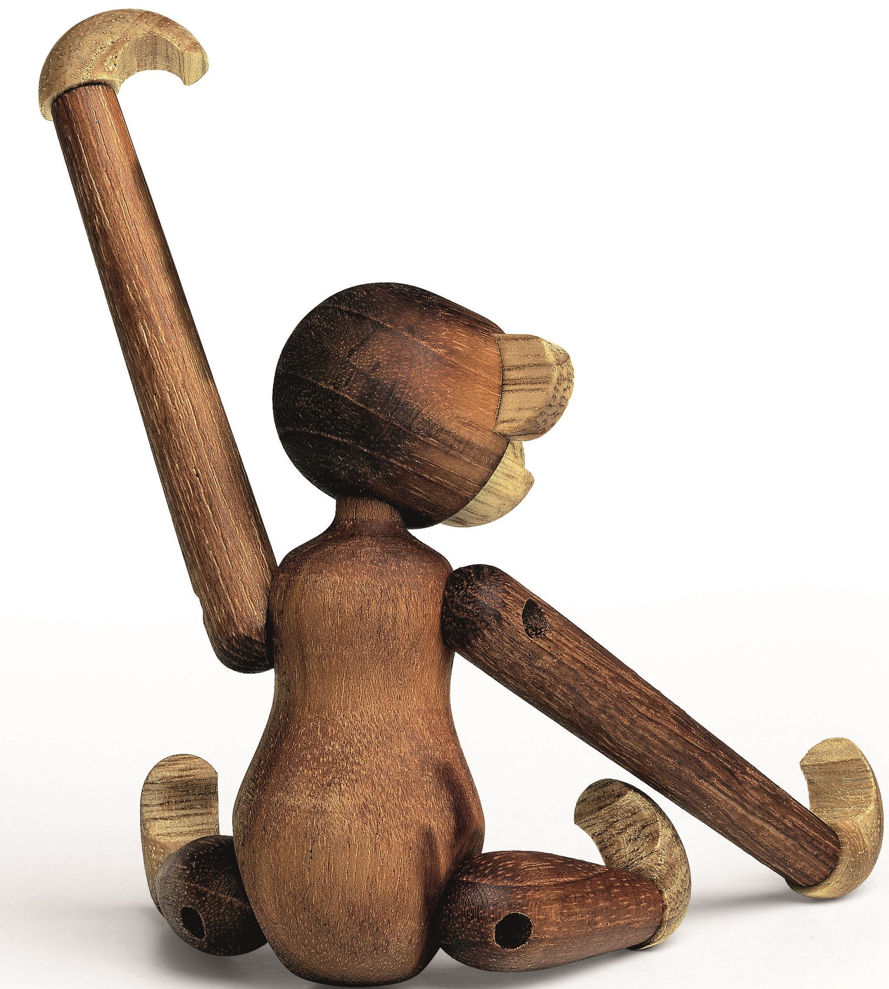 Affe mini Holzfigur Teak Kay Bojesen