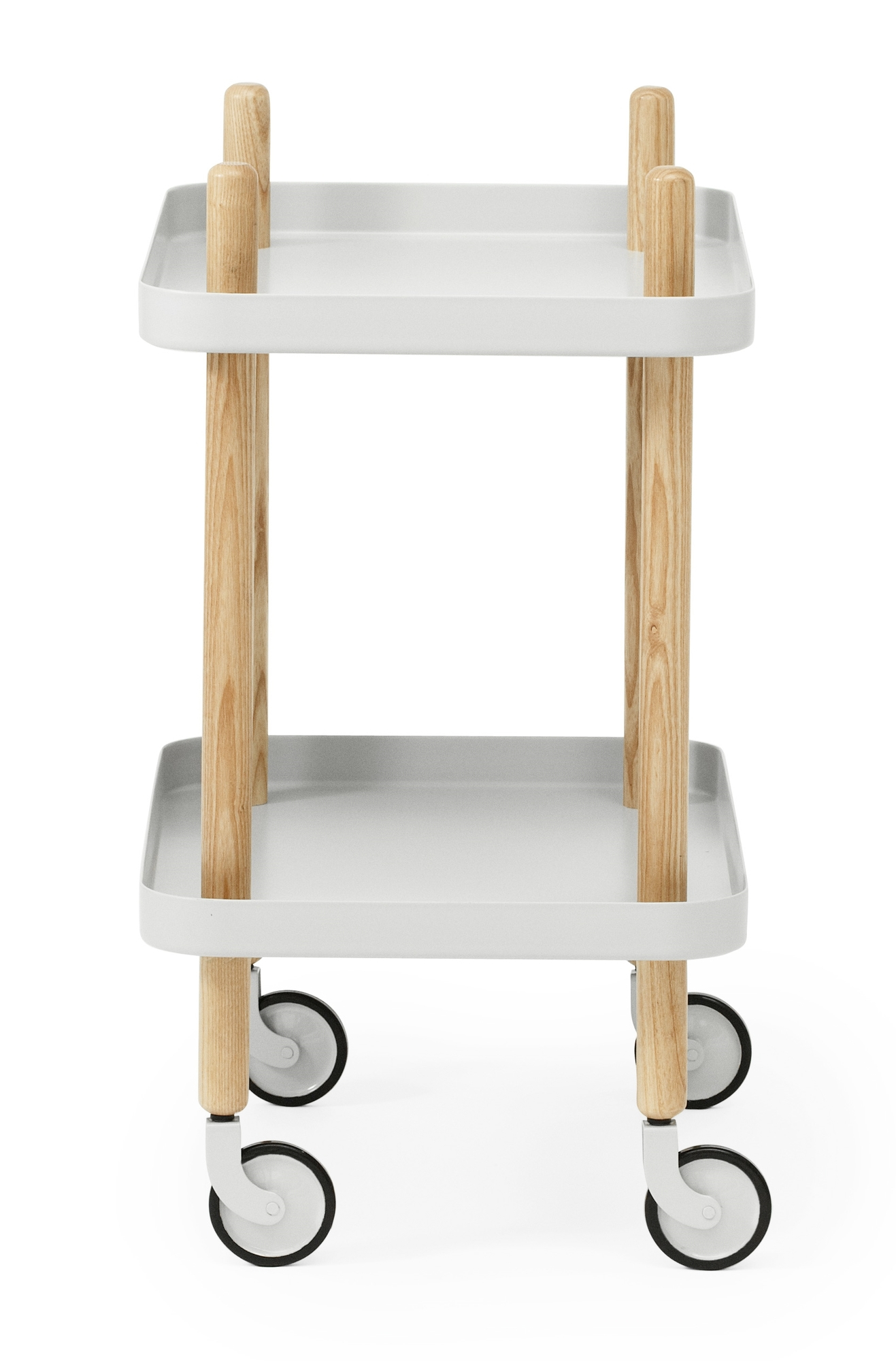 Block Table Servierwagen Normann Copenhagen Hell grau