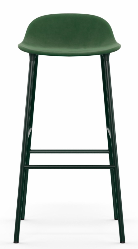 Form Barstool Barhocker H 75 cm Stahl Gepolstert Normann Copenhagen