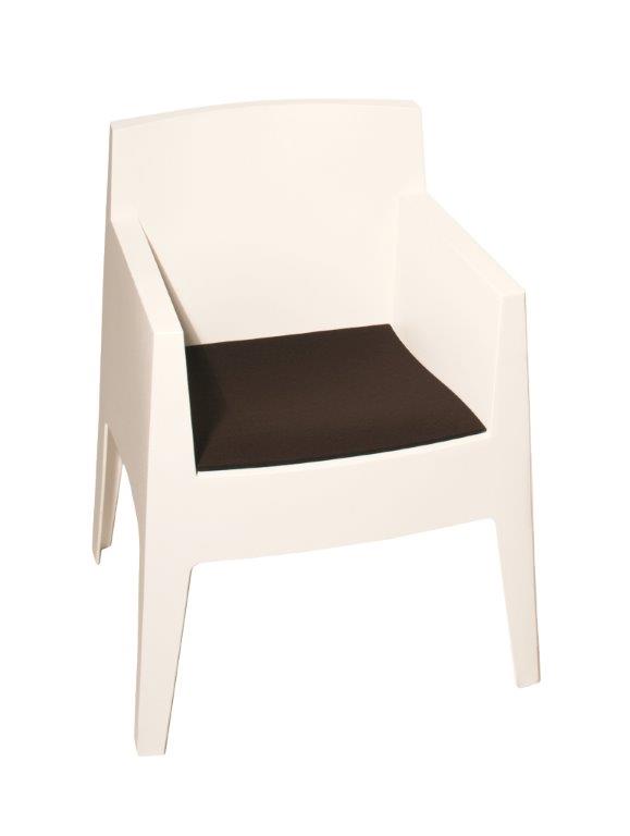 Sitzauflage - Filzauflage für Toy Stuhl Philippe Starck Parkhaus Berlin