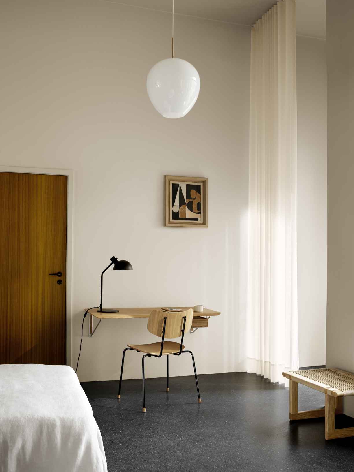 AB019 Wall Desk Wandschreibtisch Carl Hansen & Søn