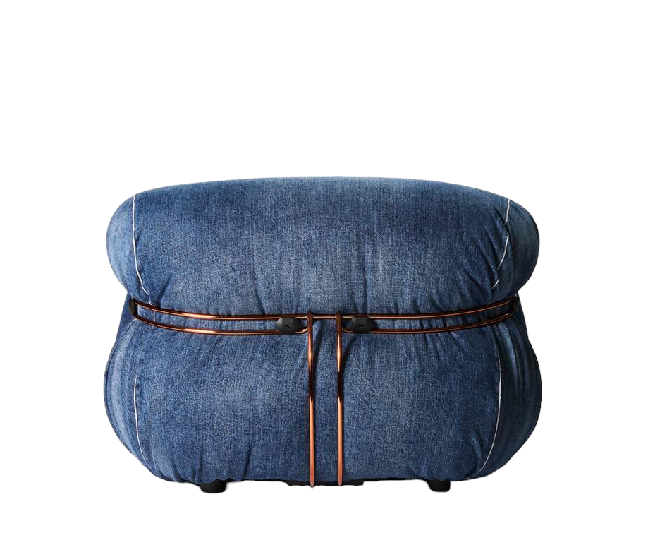 Soriana Denim-Sessel Cassina