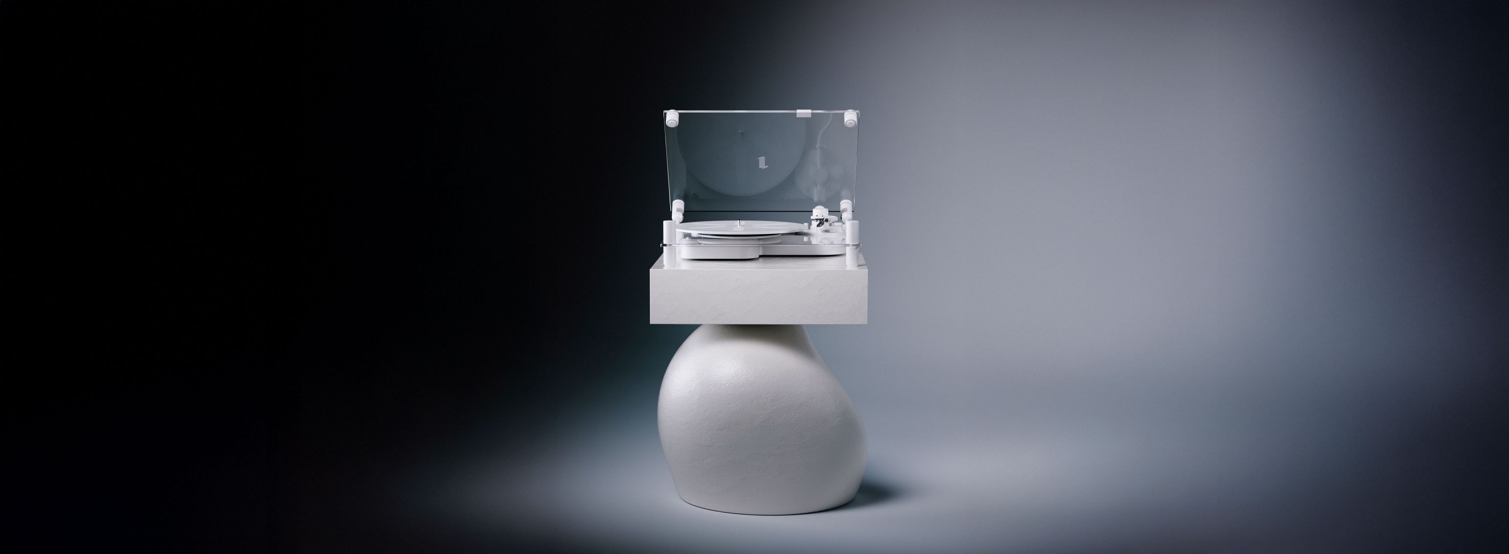 Transparente Drehscheibe Transparent