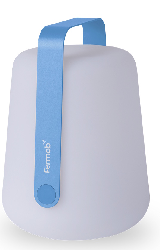 Balad 2 Tischleuchte H 25 cm Fermob Maya blau