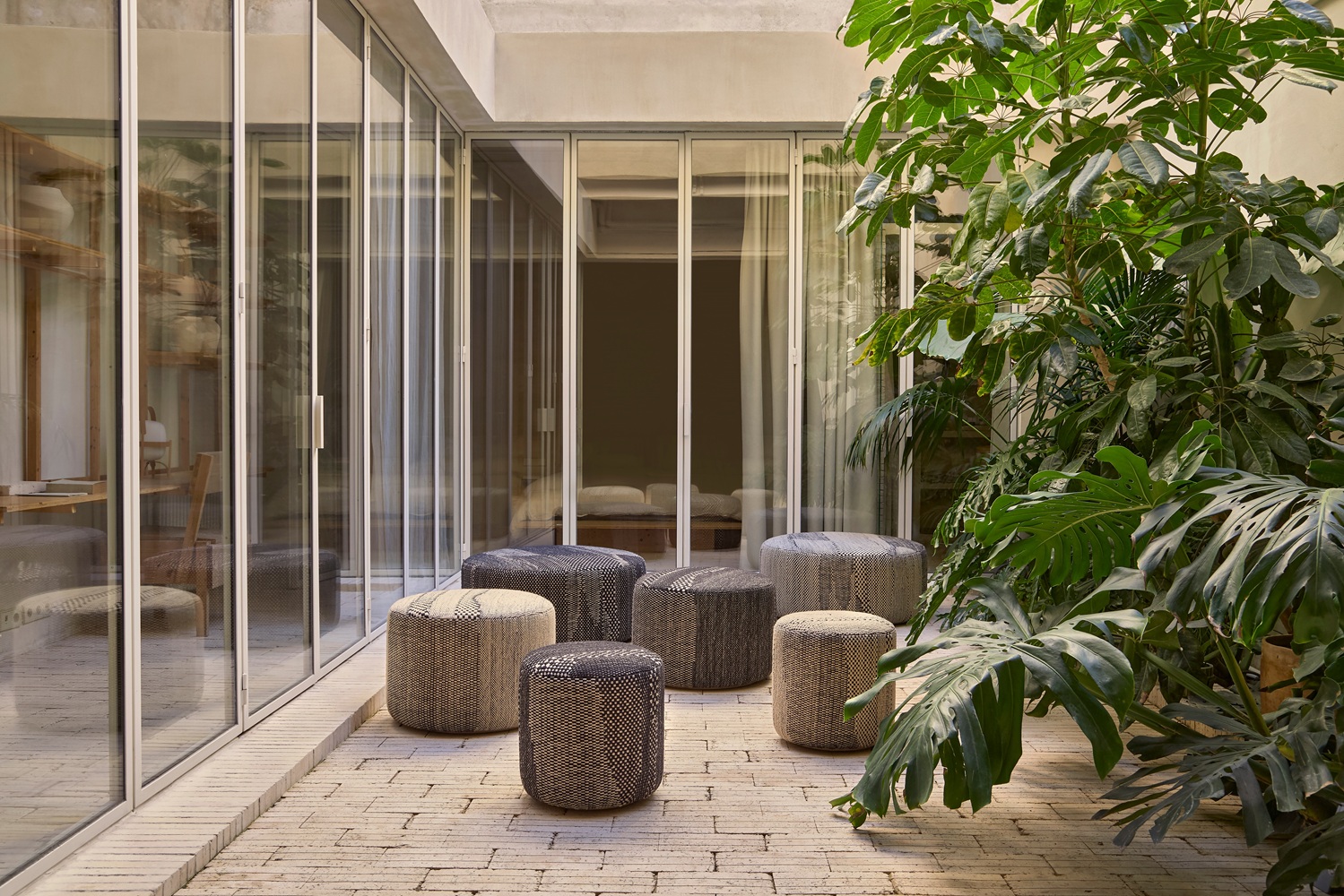 Wabisabi Pouf Hocker Nanimarquina