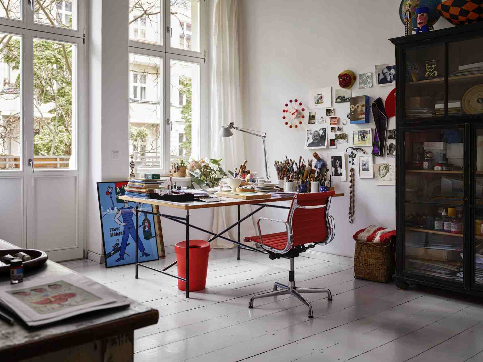 Ball Clock Wanduhr Sunset Vitra LIMITED EDITION 