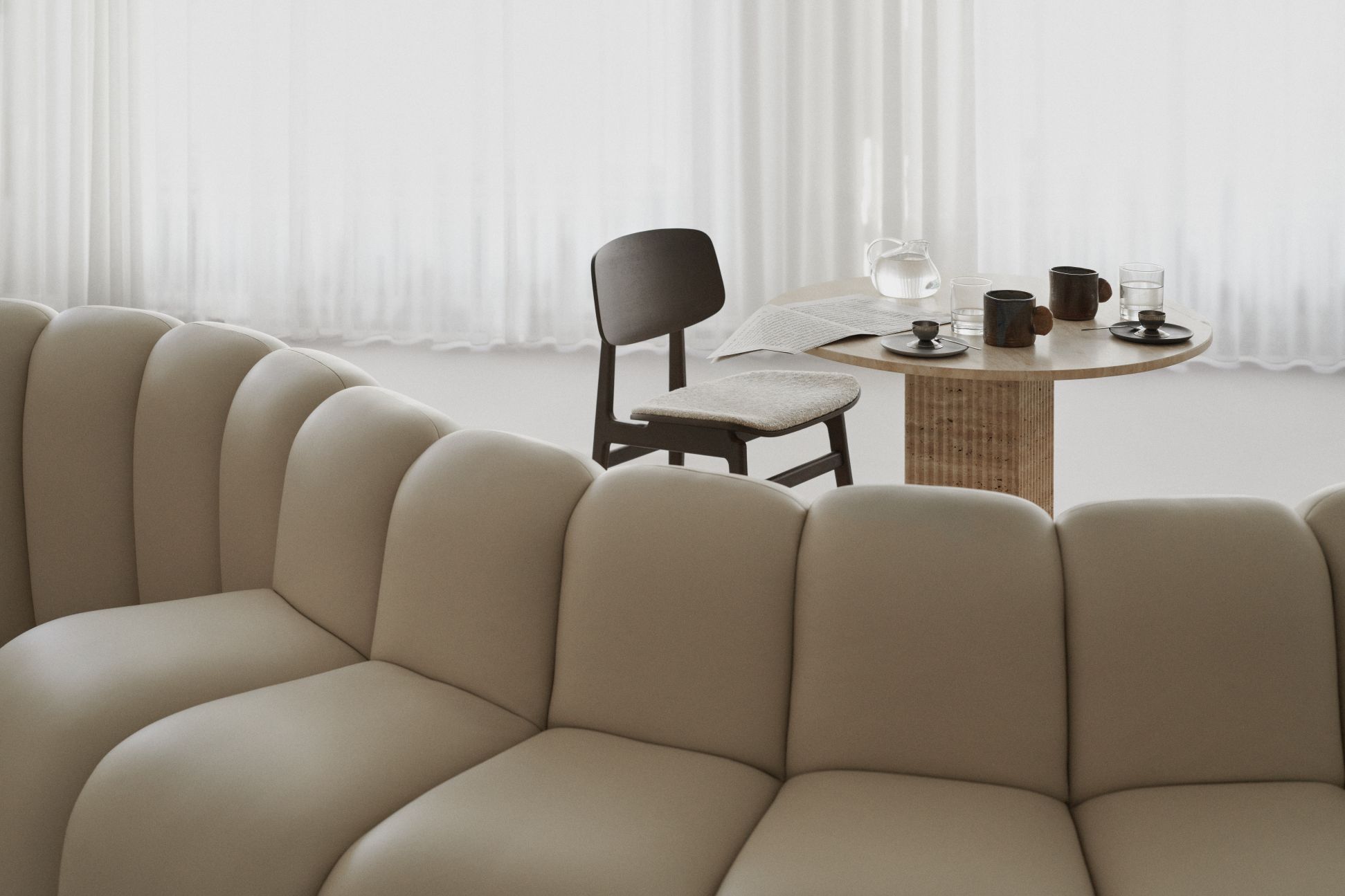 NY11 New York Dining Chair Stuhl gepolstert NORR11