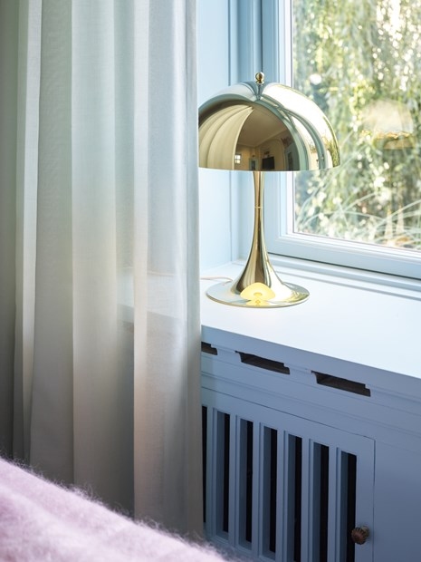 Panthella 320 Table lamp Tischleuchte Louis Poulsen Opal grau