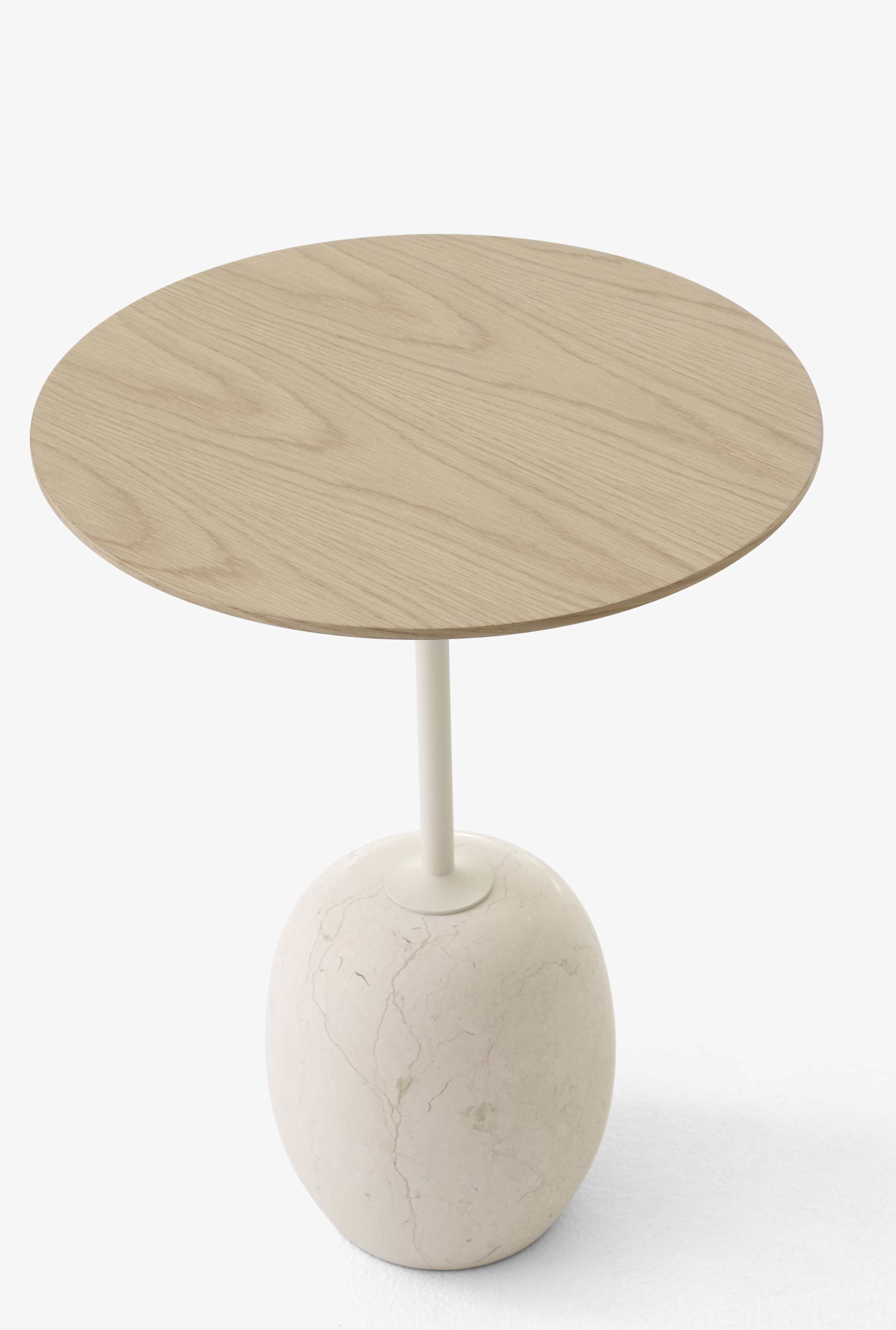 Lato LN8 / LN9 Beistelltisch mit Holzplatte AndTradition 