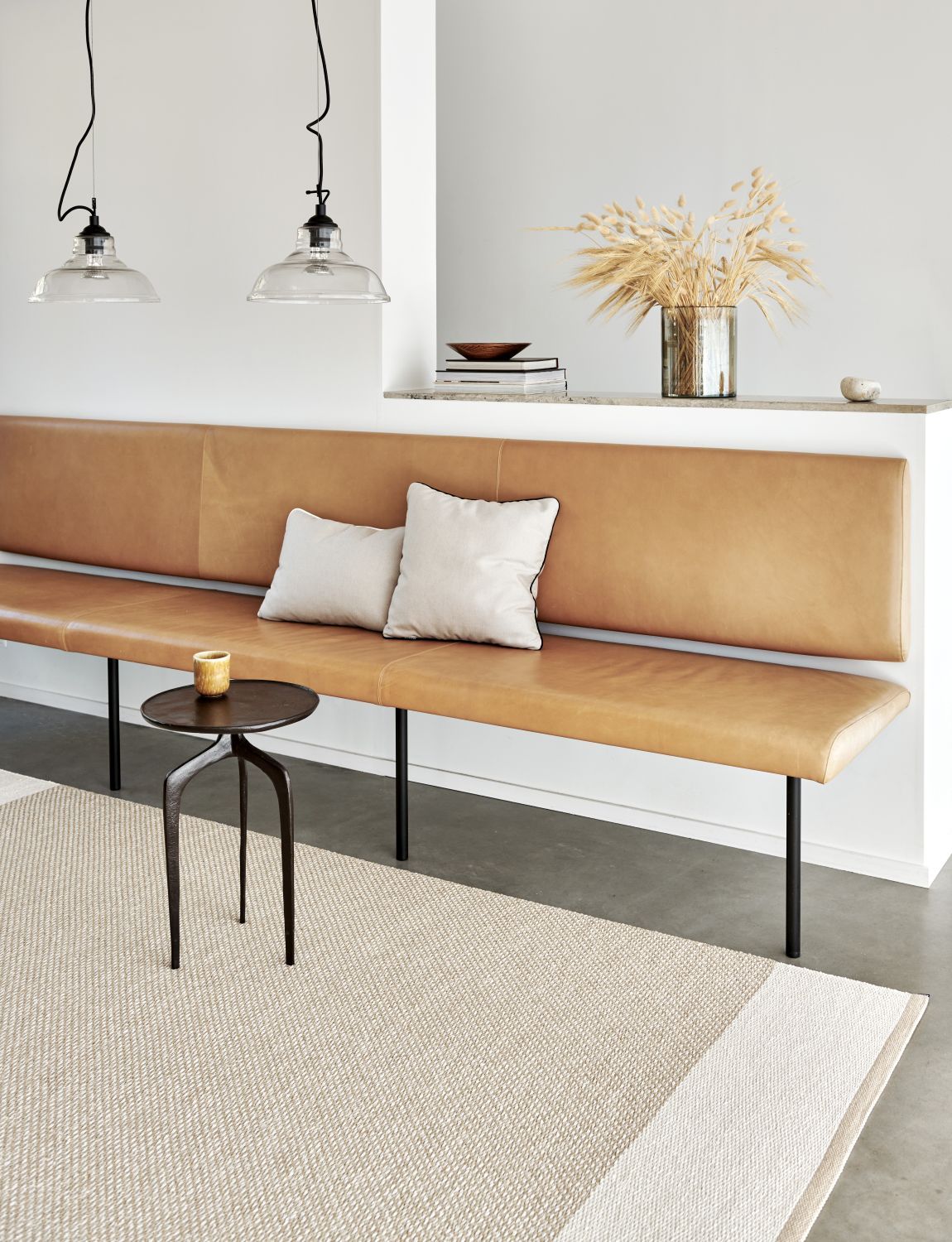 Edit Teppich 60 x 85 cm TAUBENBLAU / RAUCHBLAU / STONE Pappelina EINZELSTÜCK