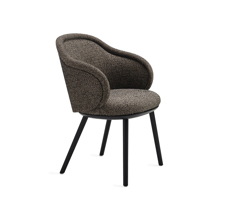 Ona 2020 Curved Armchair Armlehnenstuhl Freifrau Manufaktur
