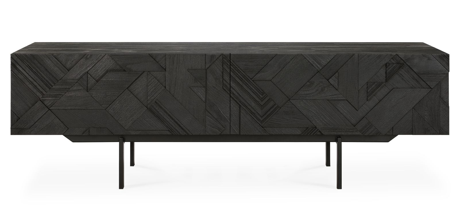 Graphic TV Möbel Teak Ethnicraft