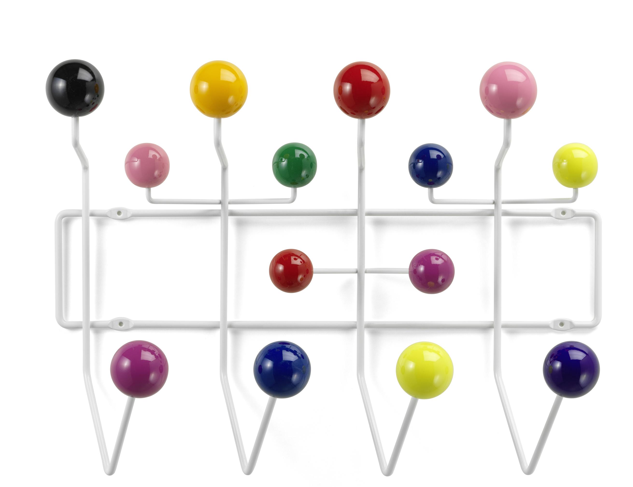 Eames Hang it all Garderobe mehrfarbig Vitra NEUE VERSION