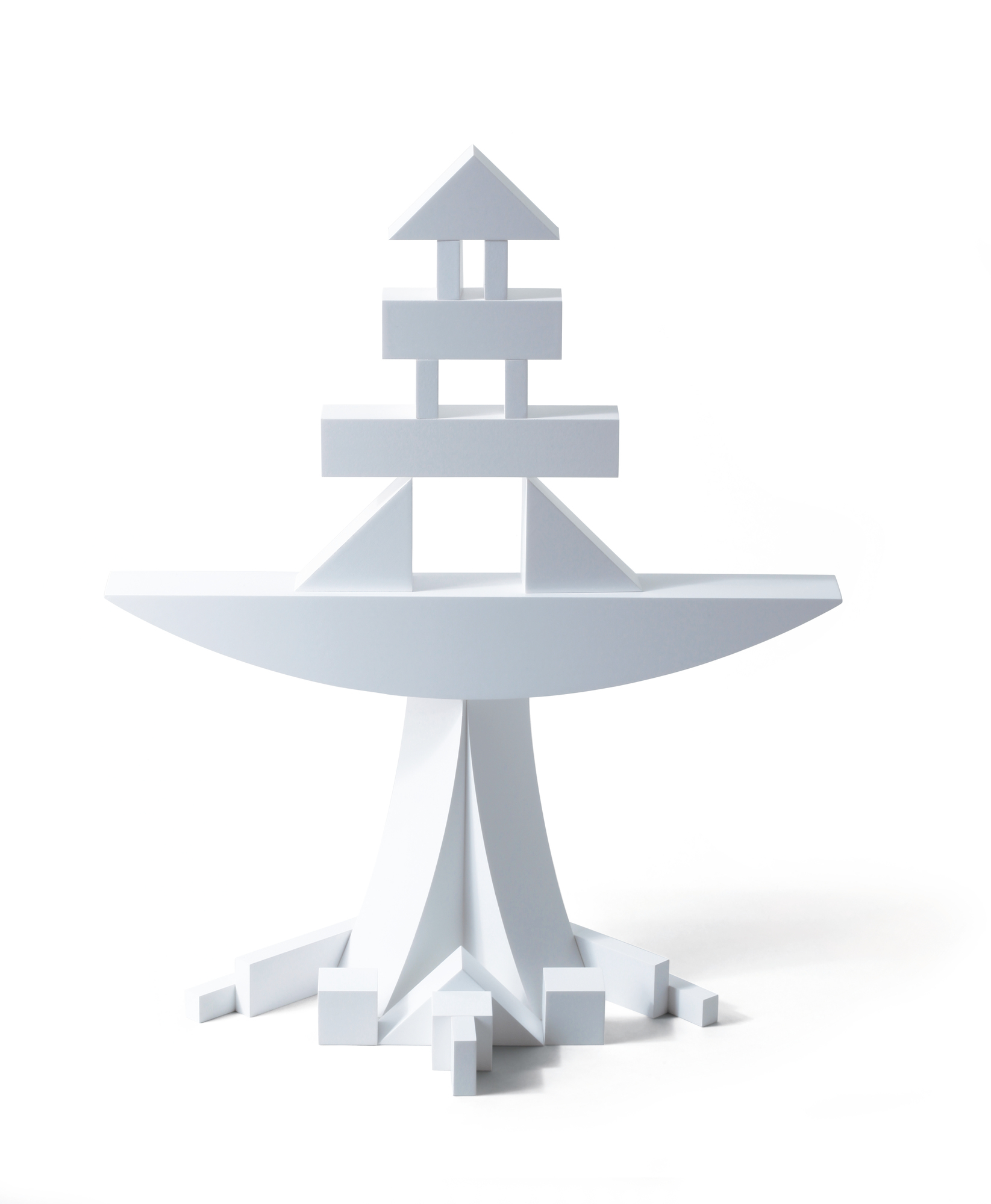 Bauhaus Bauspiel weiss Naef Spiele AG EINZELSTÜCK