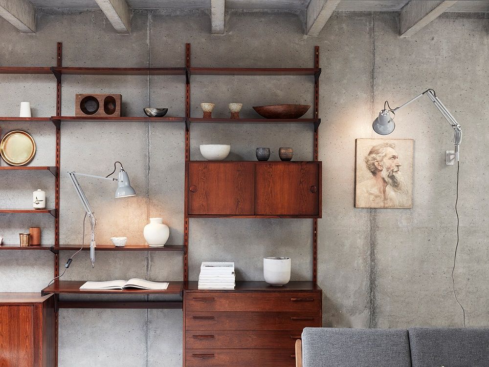 Original 1227 Lamp with Desk Clamp Tischleuchte mit Klemme Anglepoise