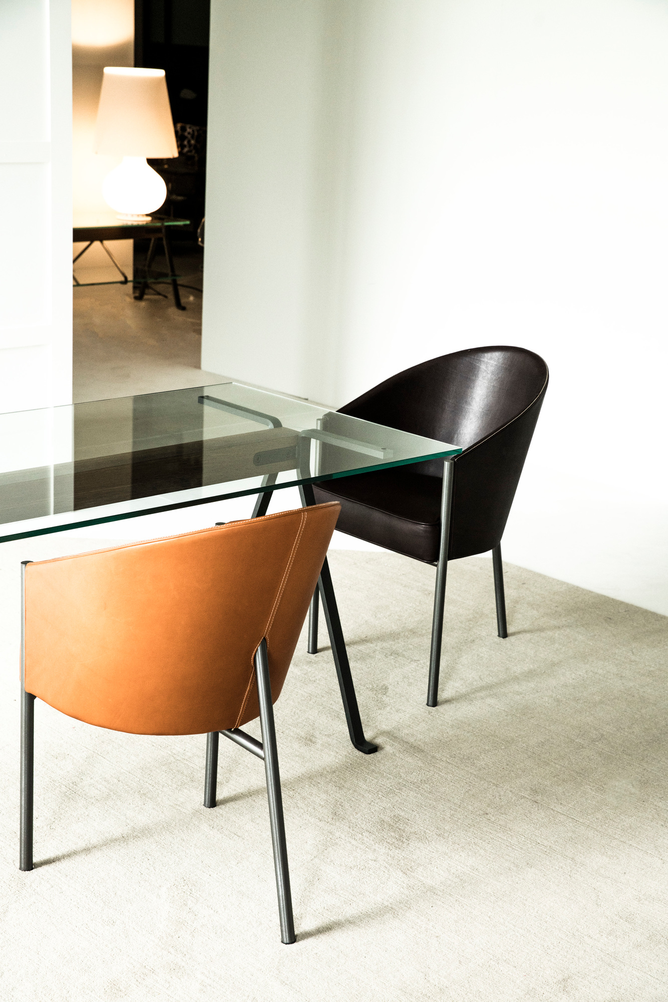 Costes Armchair Armlehnenstuhl Leder Driade