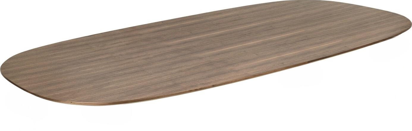 GUBI Dining Table Esstisch Tischplatte elliptisch Walnuss NUR TISCHPLATTE Gubi AUSSTELLUNGSSTÜCK
