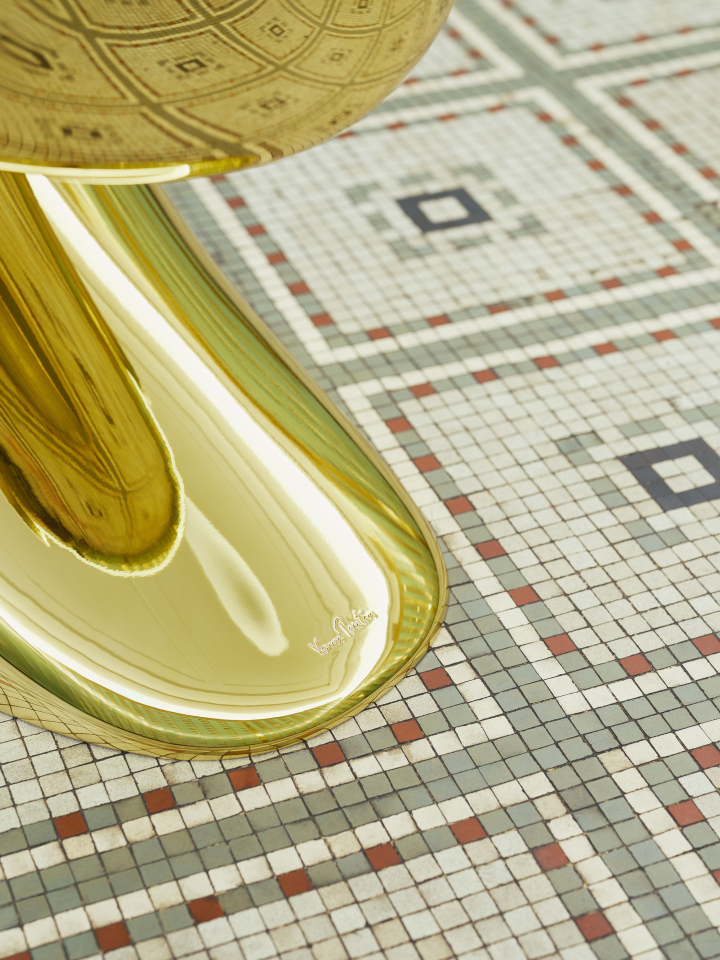Panton Gold Chair Stuhl LIMITED EDITION Vitra