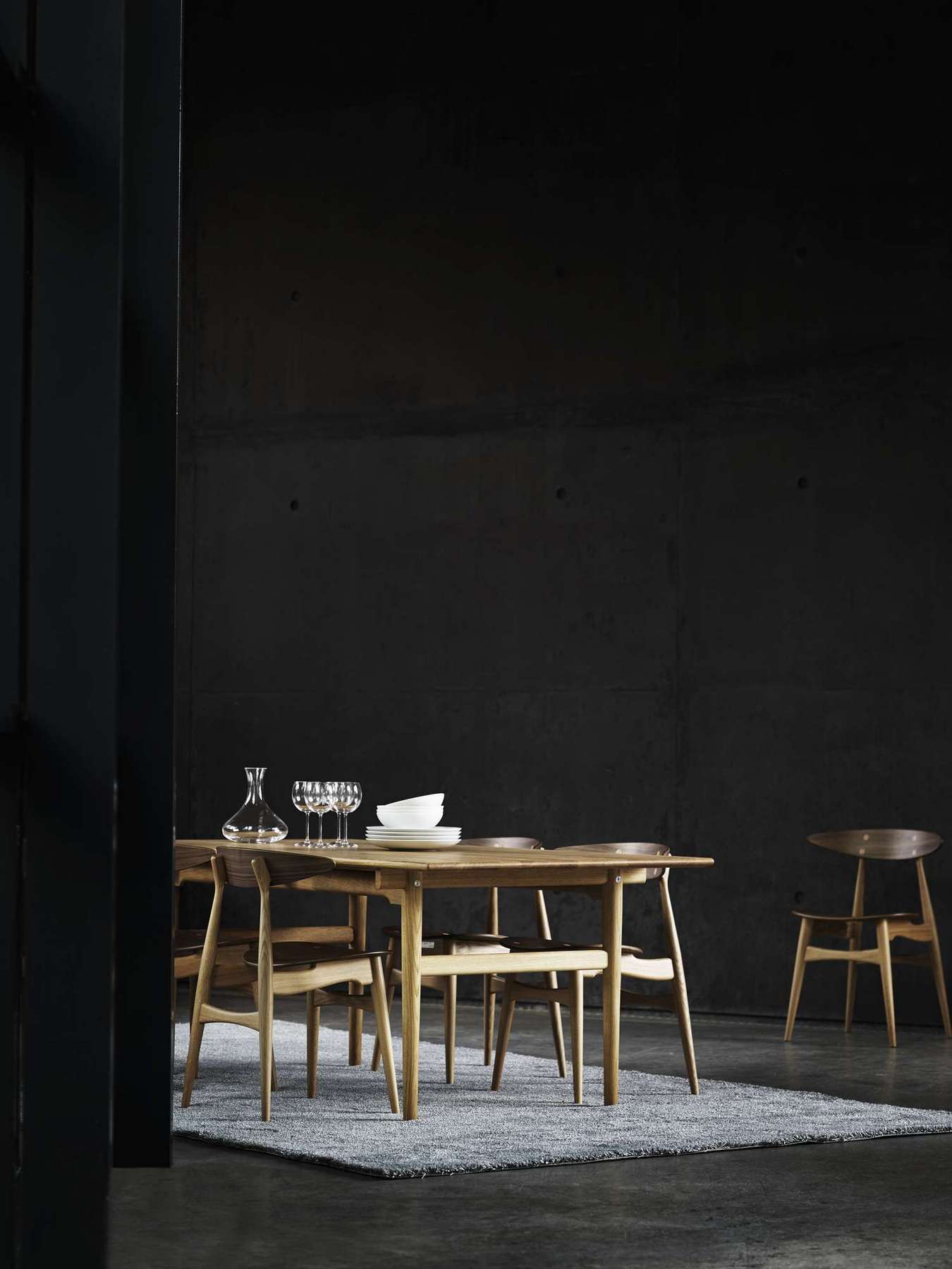 CH327 Tisch B 190 cm Carl Hansen & Søn 