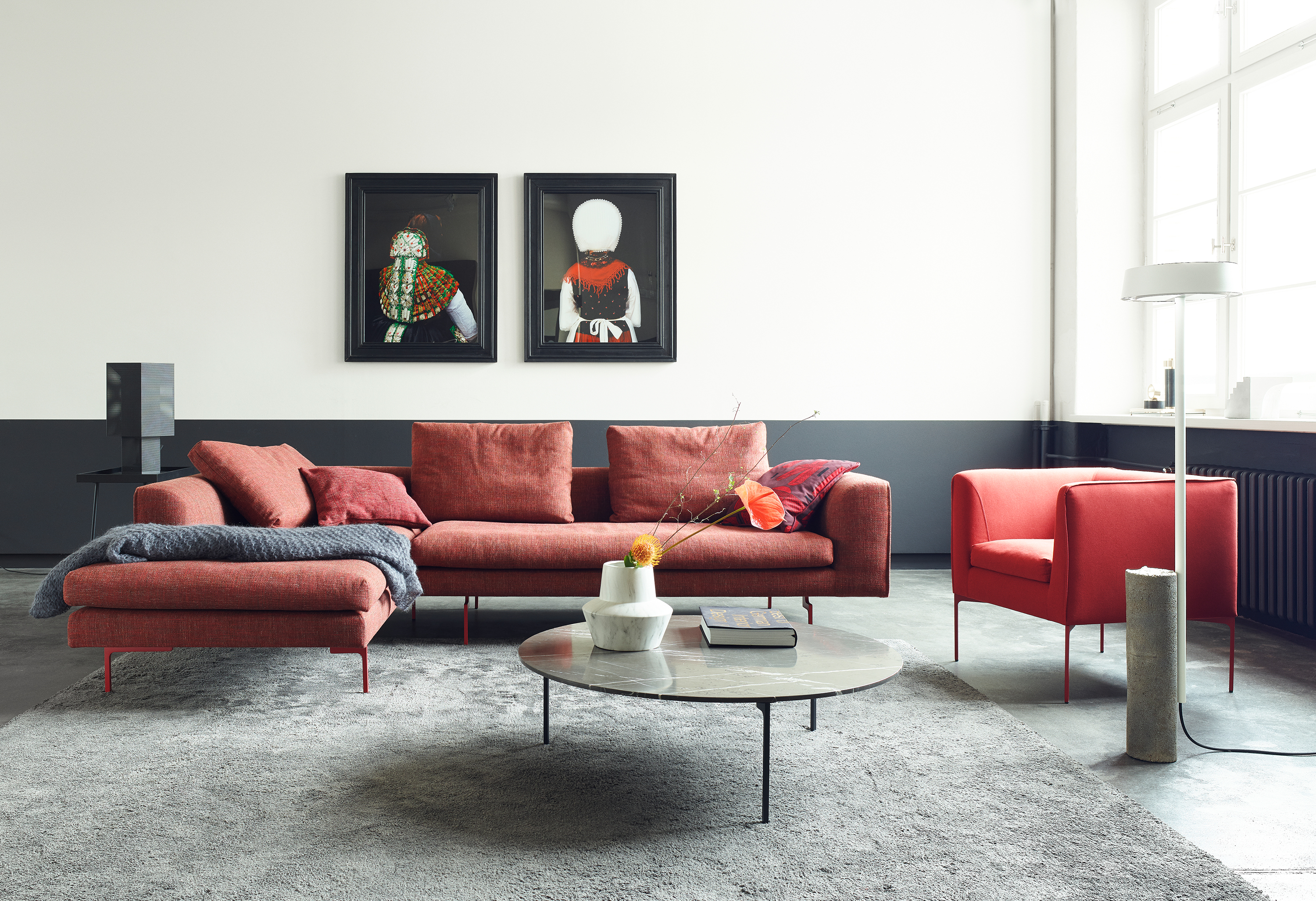 Mell Lounge Sofa Cor