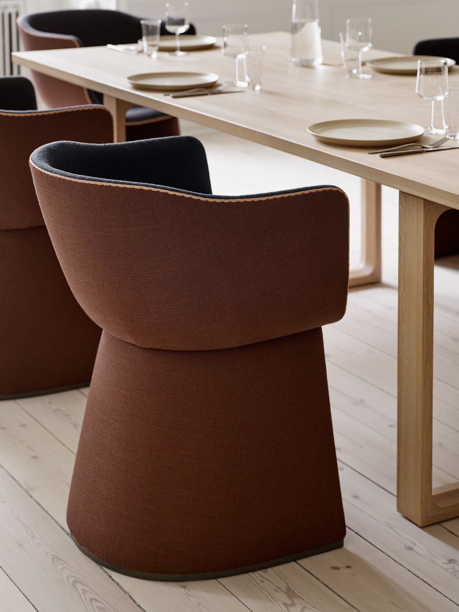 Monolit Loungesessel / Esszimmerstuhl Fritz Hansen