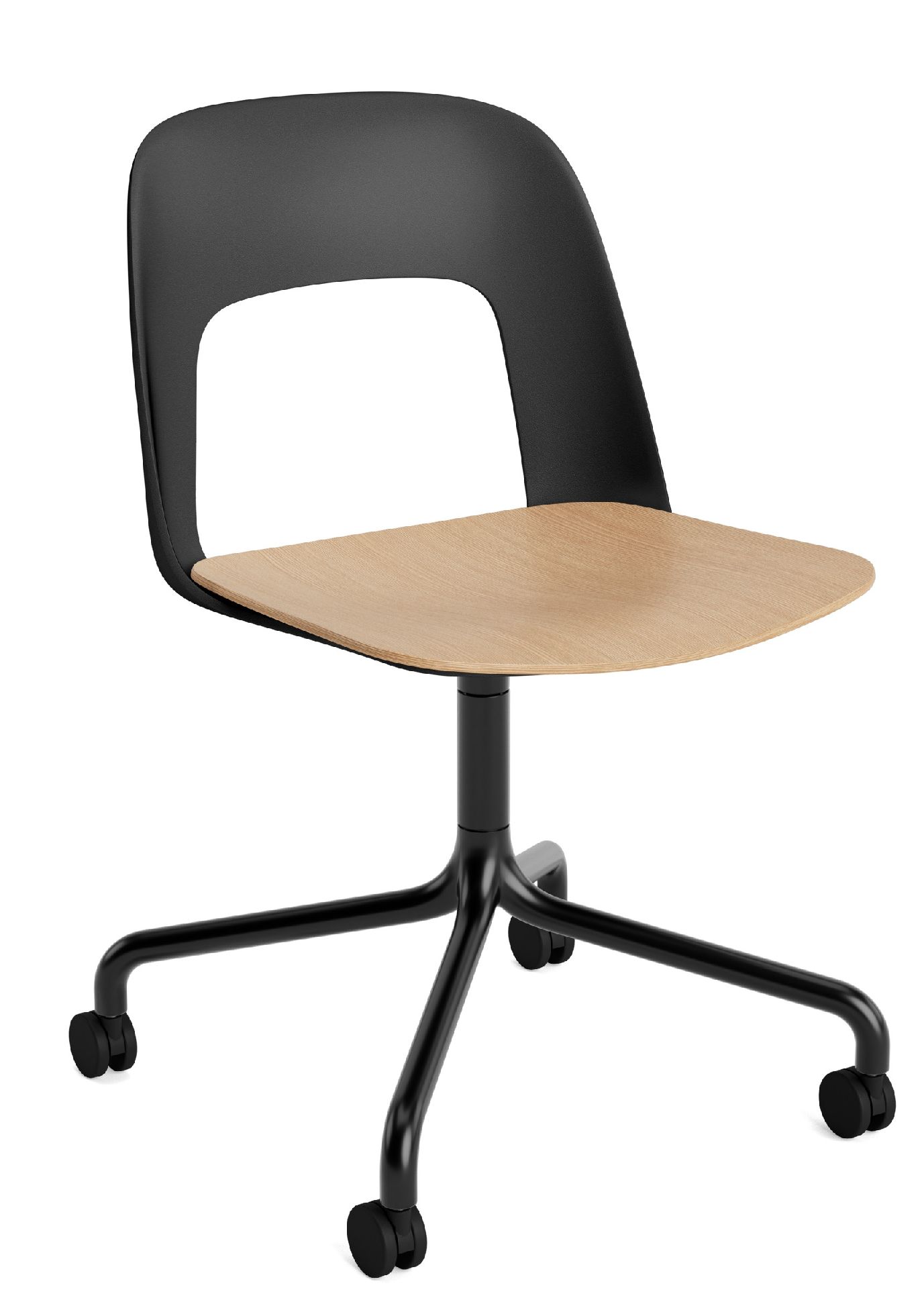 Layout Side Chair 162 4-Stern Drehstuhl Hay