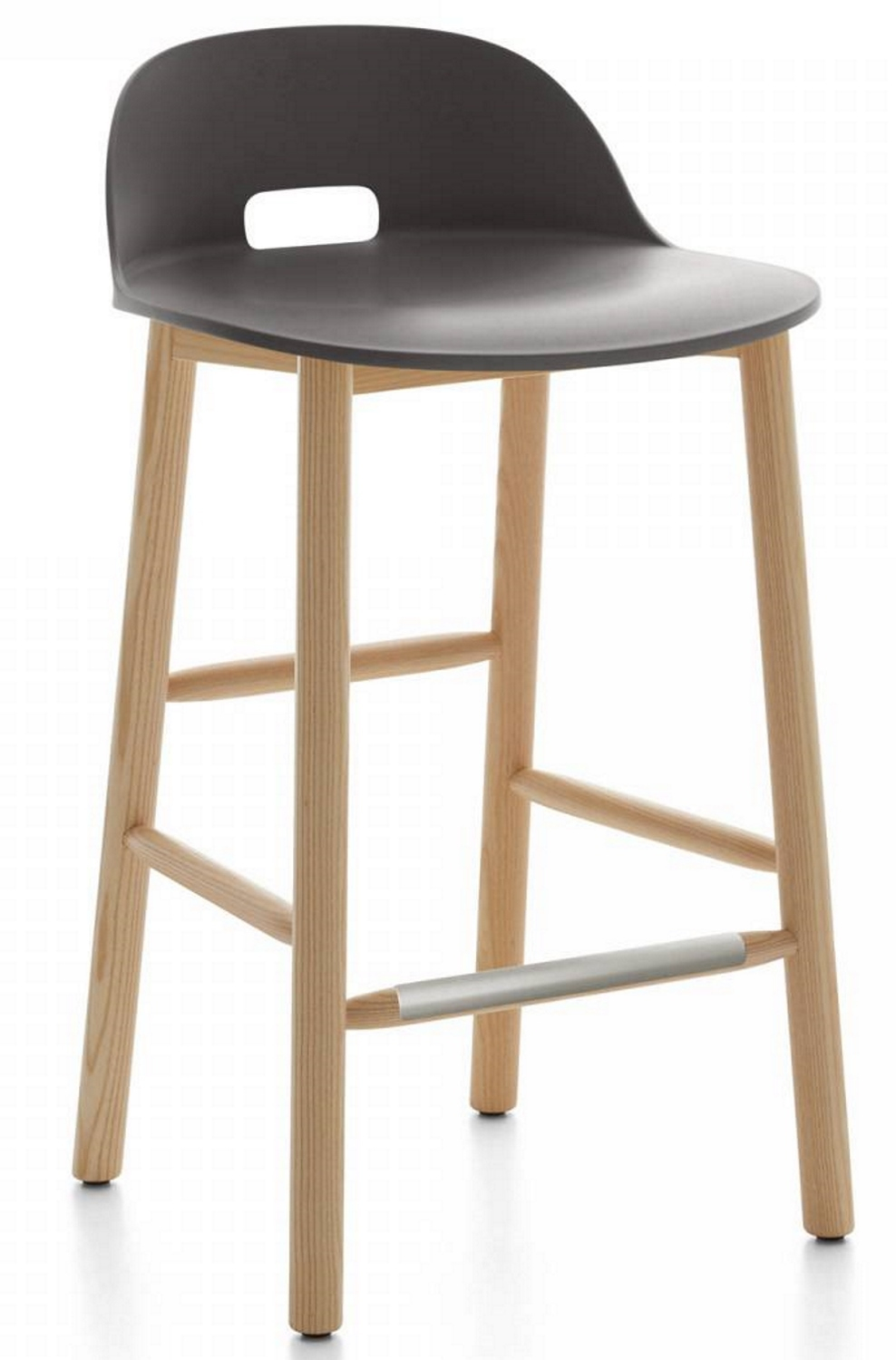 Alfi Barhocker niedriger Rücken Emeco-grün
