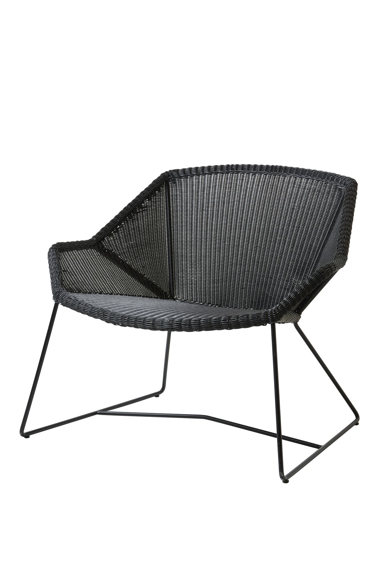 Breeze Outdoor Loungesessel schwarz Cane-Line