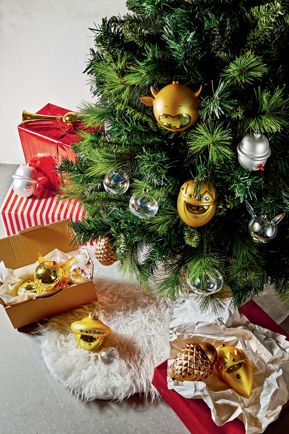Palle Presepe - Melchiorre Melchor große Weihnachtskugel Alessi AMJ13 9