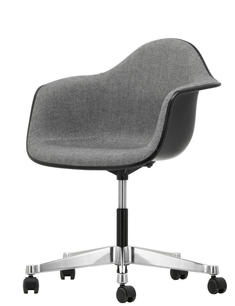 Eames Plastic Arm Chair PACC Vollgepolstert Vitra