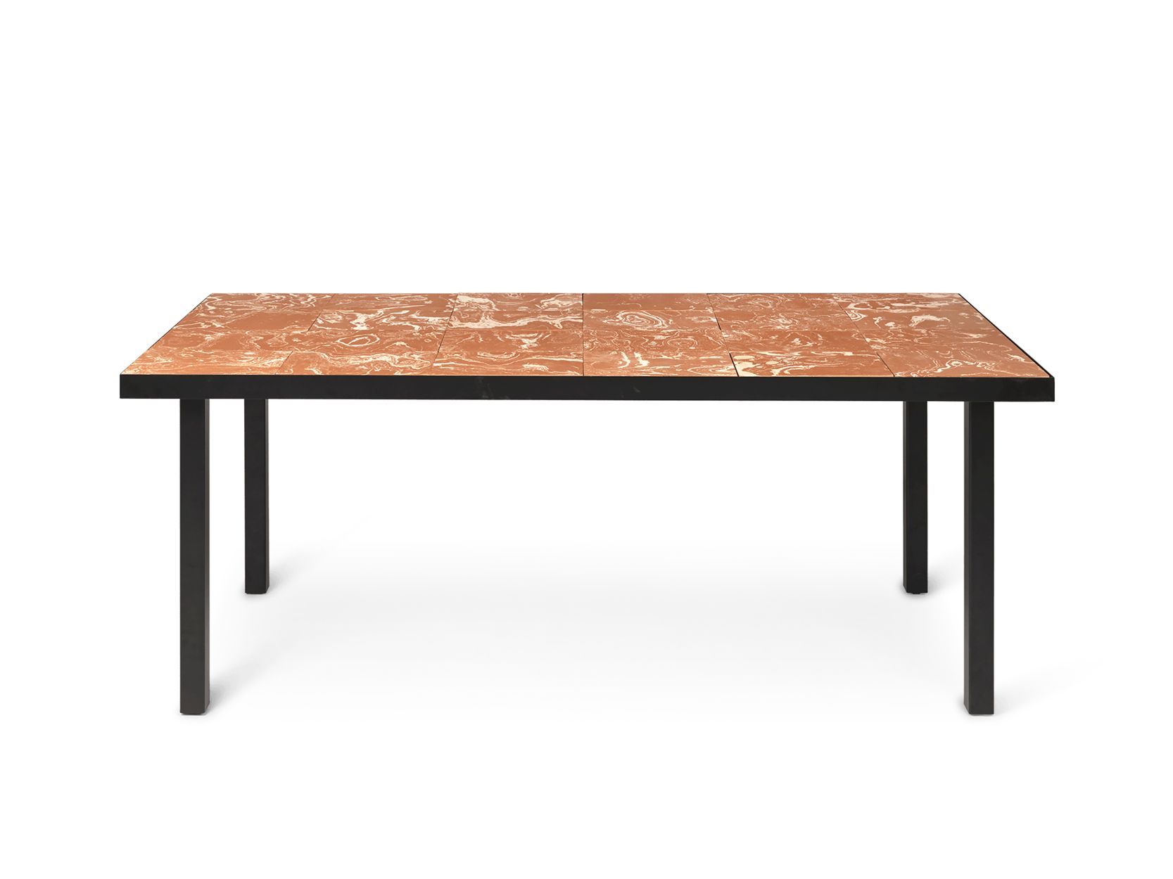 Flod Dining Table - Terracotta Tisch Ferm Living