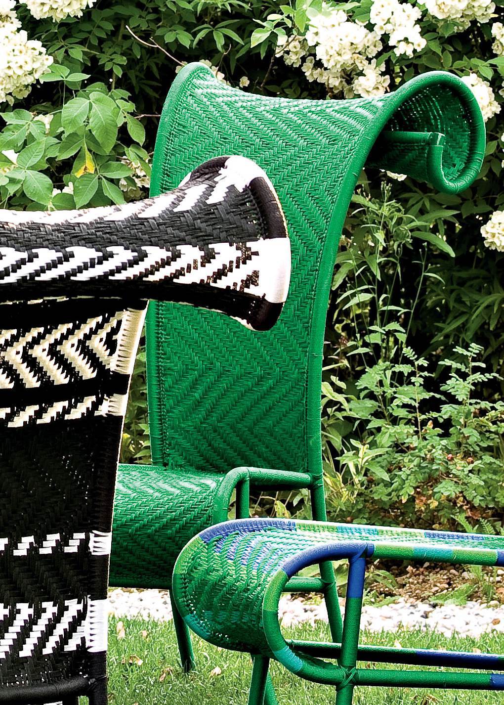 Sunny Stuhl M' Afrique Collection Moroso-Grün 8