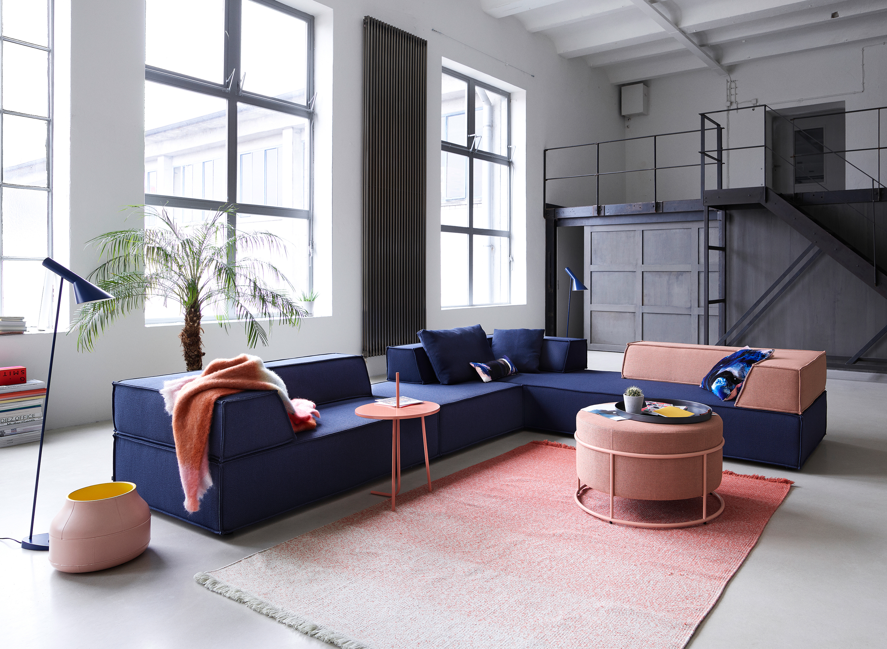 Trio Sofa 4 Module Vorzugskombination Ecke Links Quick Ships Cor