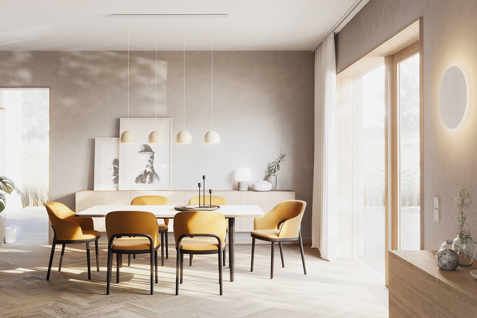 520 PF Polsterstuhl Thonet
