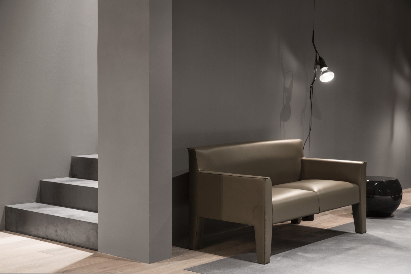 Parentesi Lamp Leuchte mit Schalter Flos Weiß