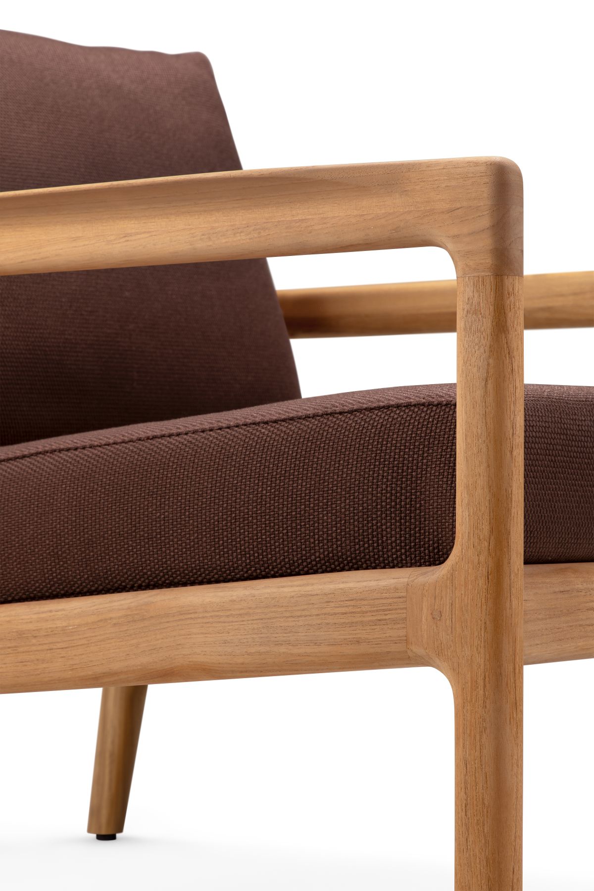 Jack Outdoor Loungesessel Teak Burgundy Ethnicraft