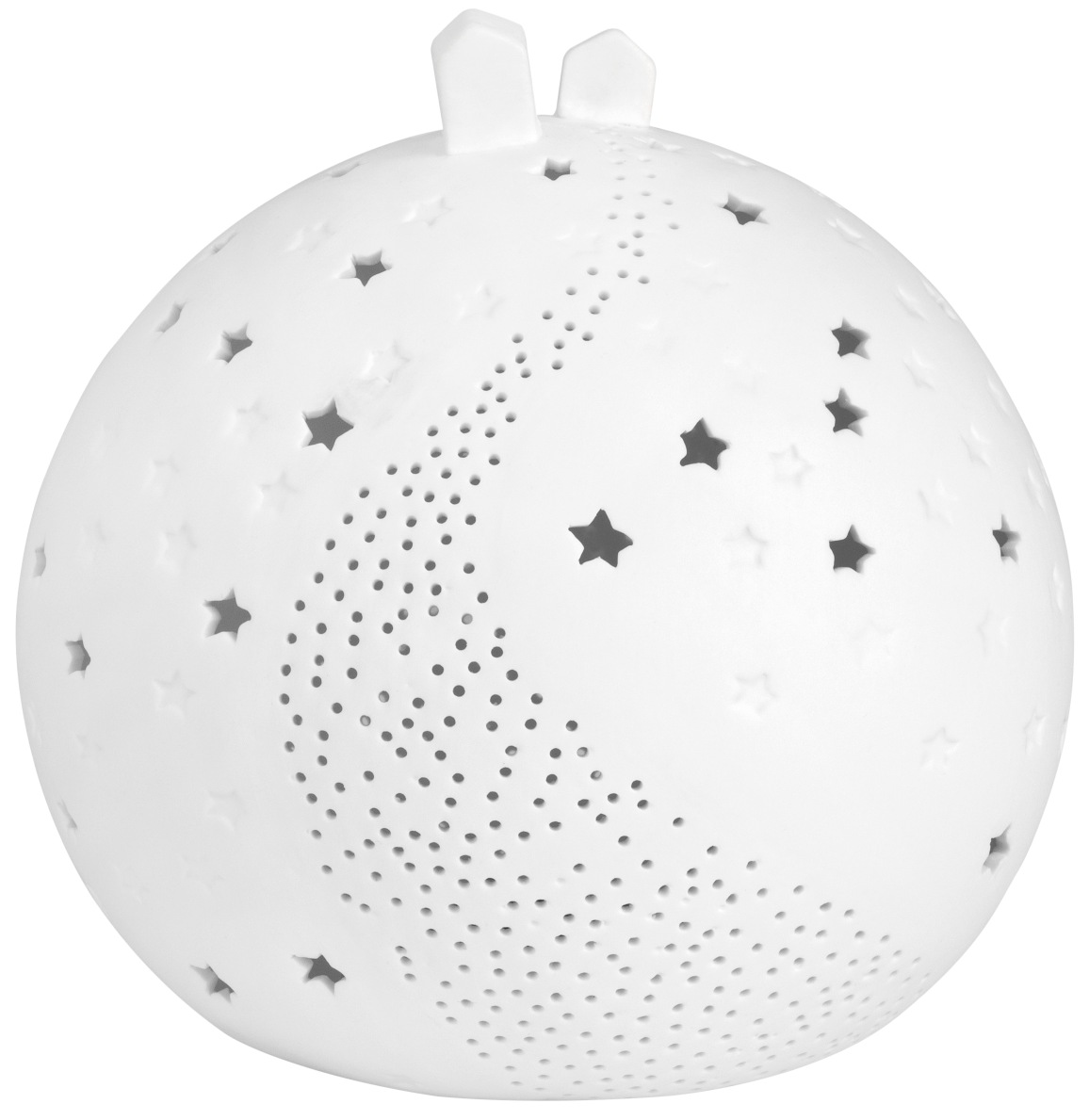 Porzellangeschichten Lichtkugel Häuser Räder