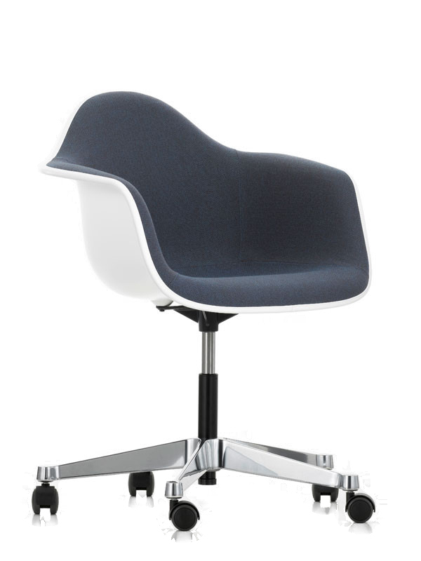 Eames Plastic Arm Chair PACC Vollgepolstert Vitra