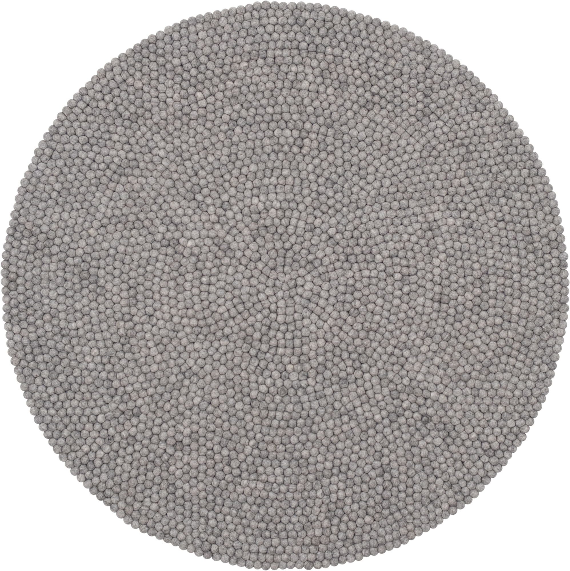 Filzkugel Teppich rund 180 cm myfelt Carl