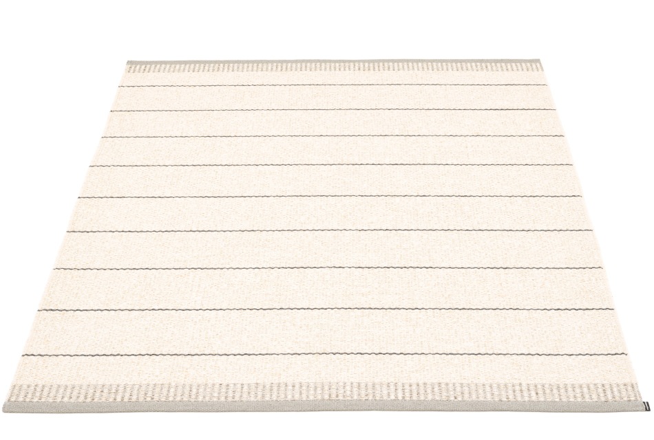 Belle Kunststoffteppich 230x320 cm Pappelina Warm grau