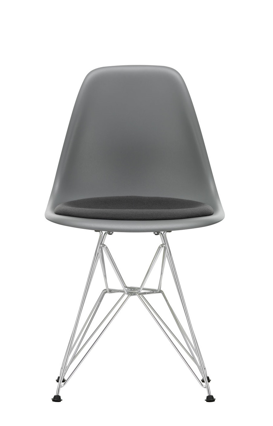 Eames Plastic Side Chair DSR Stuhl mit Sitzpolster Vitra