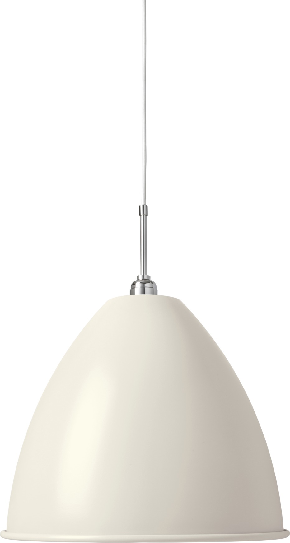 Bestlite BL 9 L Pendelleuchte Weiß / Chrom Gubi