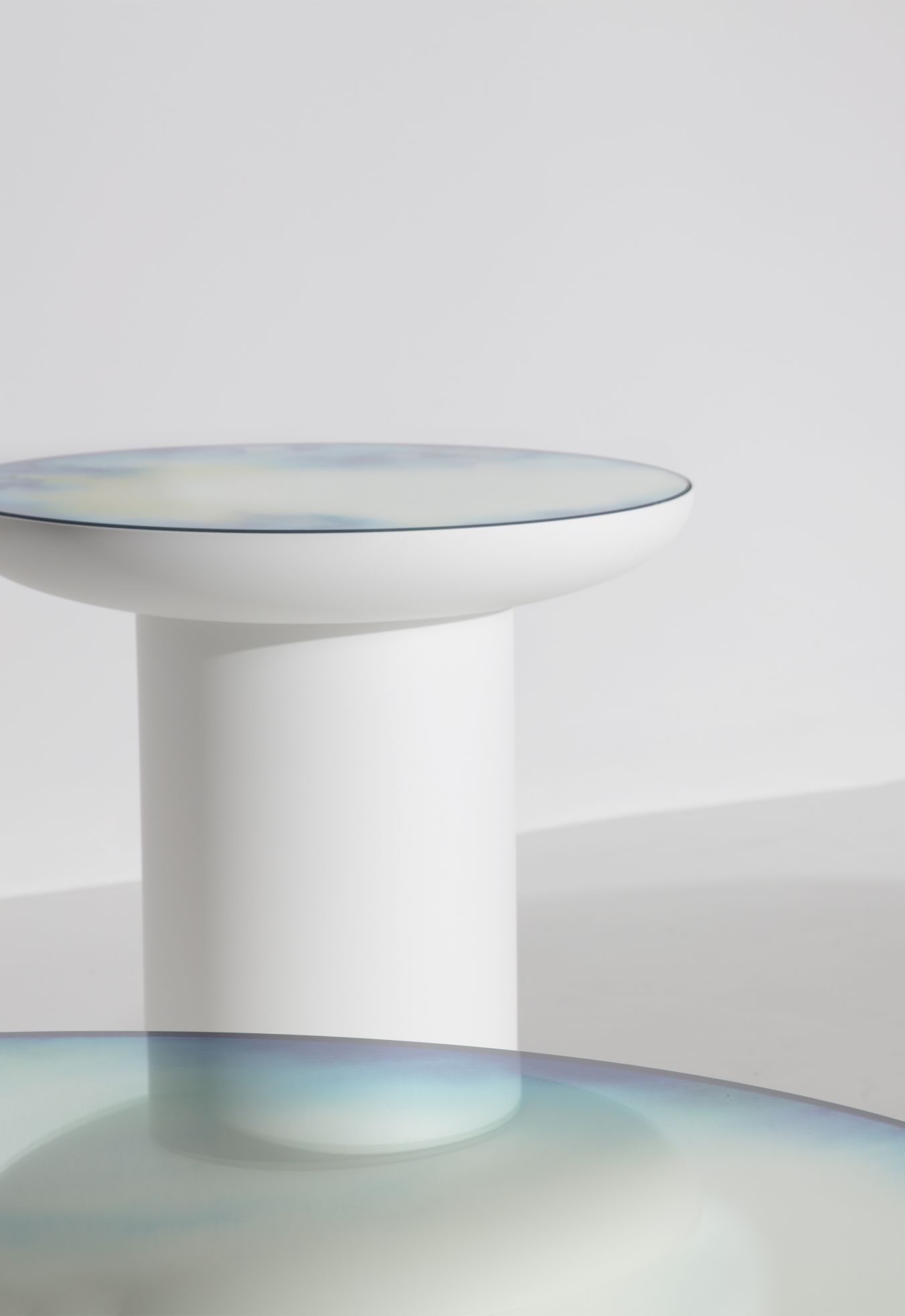 Francis Coffee Table Couchtisch Ø 40 cm Petite Friture Weiß