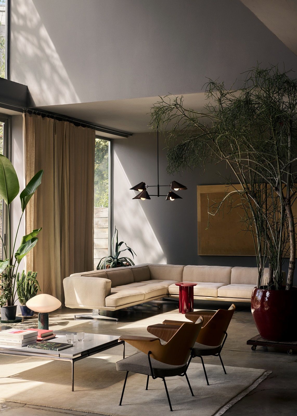 Bonnet SC91, SC92 & SC93 Pendant lamp Pendellechte AndTradition