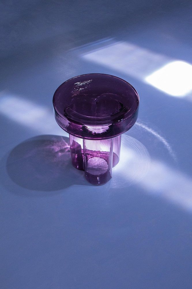 Soda Beistelltisch Miniforms Bx55 cm Amethyst