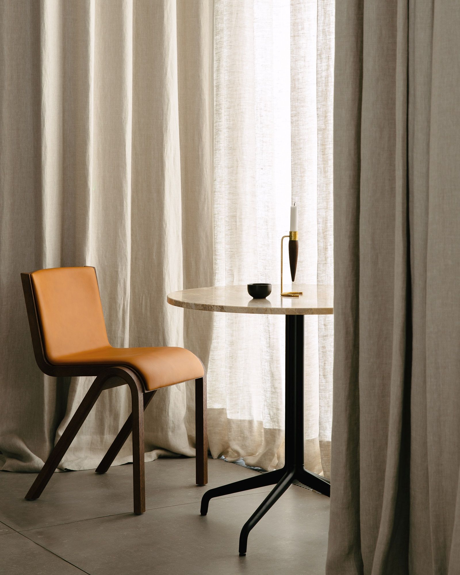 Ready Dining Chair Front Upholstered Stuhl Vollgepolstert Audo Copenhagen